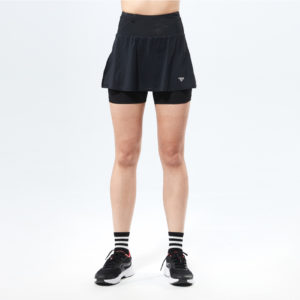 零阻力二合一越野短裙-_女款_黑_1
